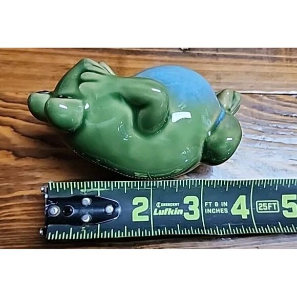 Frog Figures, Three Different. Collectible, Decorative. Pond, Garden, Planter - Picture 12 of 12